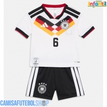 Camisa de time de futebol Alemanha Joshua Kimmich #6 Replicas 1º Equipamento Infantil Mundo 2026 Manga Curta (+ Calças curtas)